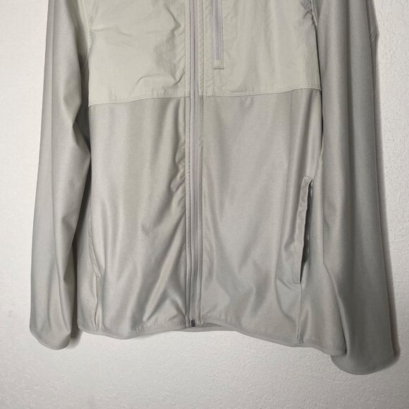 Old Navy Active Knittech Go-Dry Cool Hooded Jacket M Sand Beige‎ - Picture 6 of 11